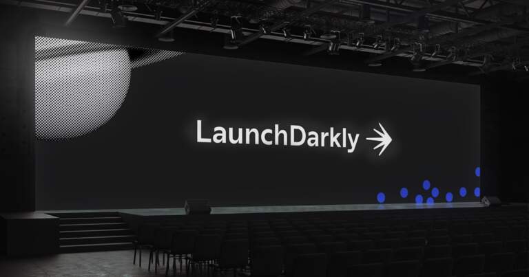 Bước chuyển mình chiến lược trong bộ nhận diện mới của LaunchDarkly IImage 1: LaunchDarkly hero shot — visual identity by Focus Lab
