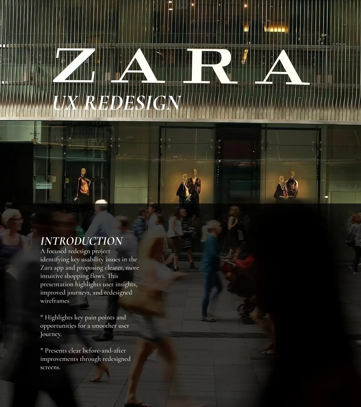 Zara Mobile App UI/UX Redesign by Afra M I: Solving Checkout Friction