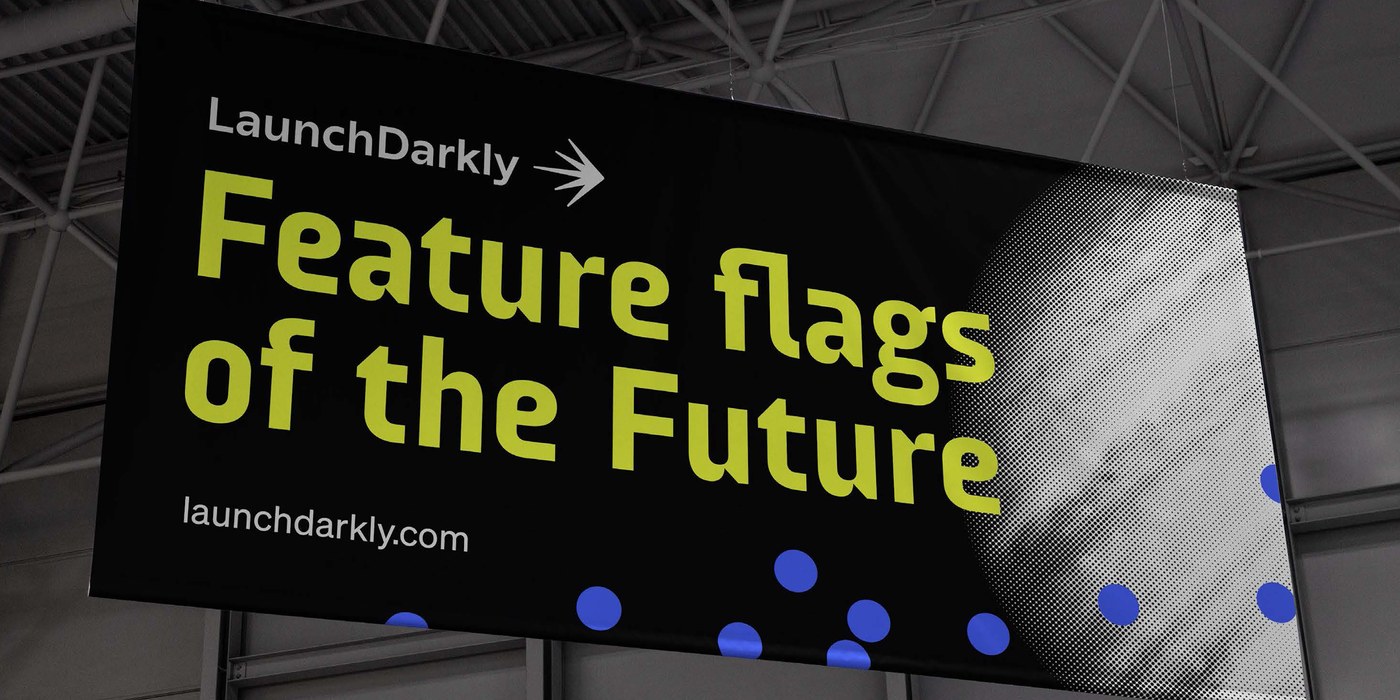 IImage 8: LaunchDarkly closing detail — visual identity by Focus Lab