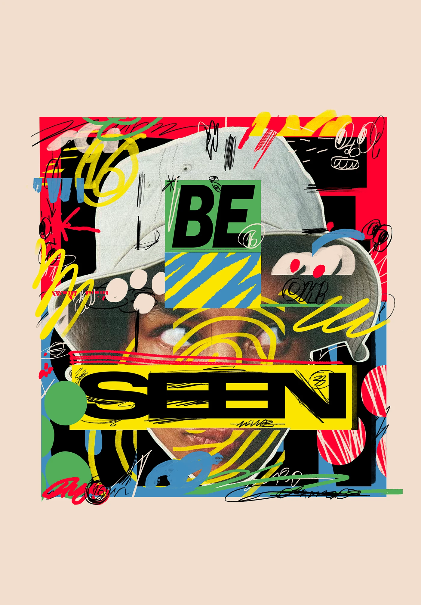 IImage 2: BE SEEN branding brand design asset