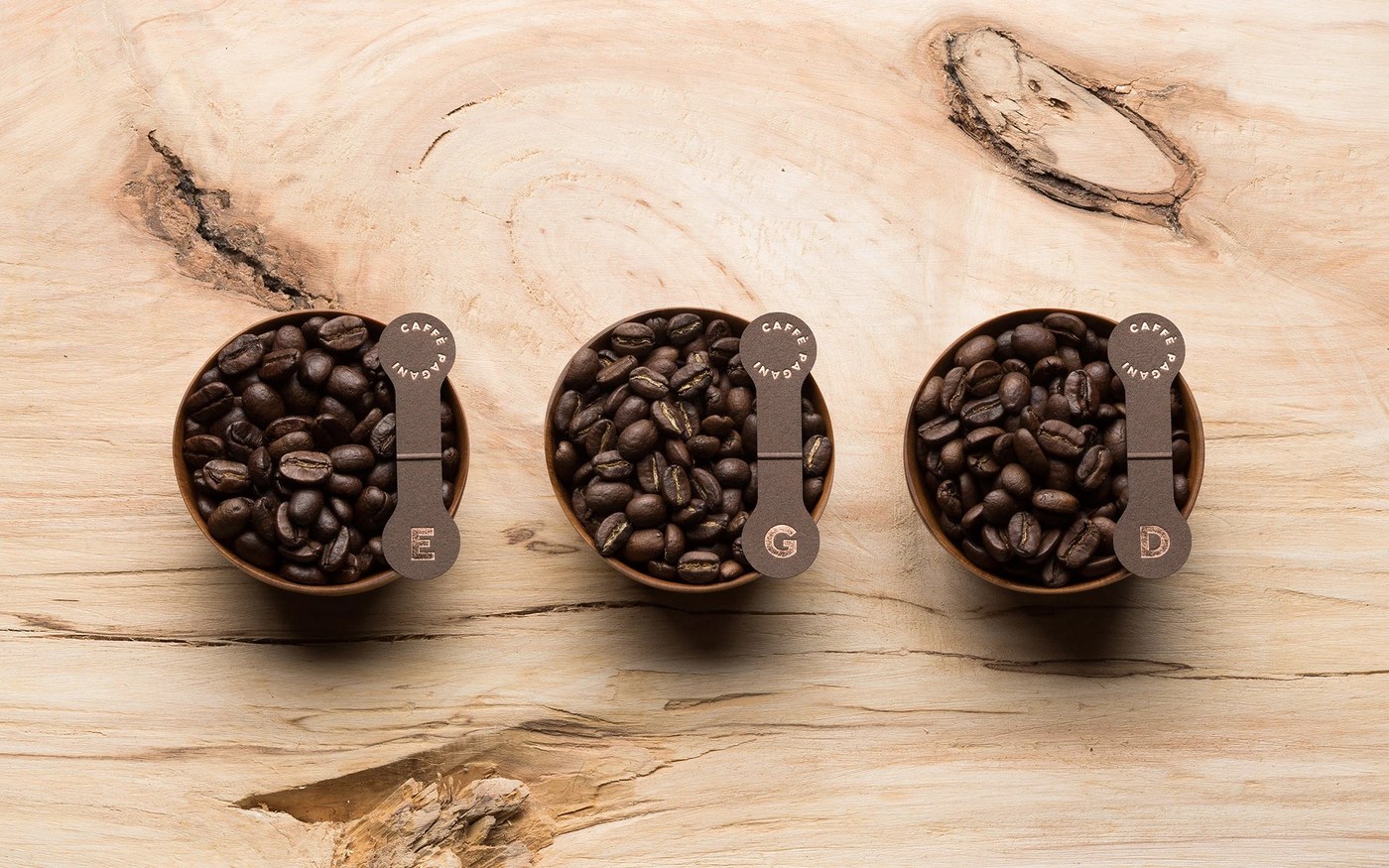 Image 3: caffè pagani pavel emelyanov coffee branding packaging typography