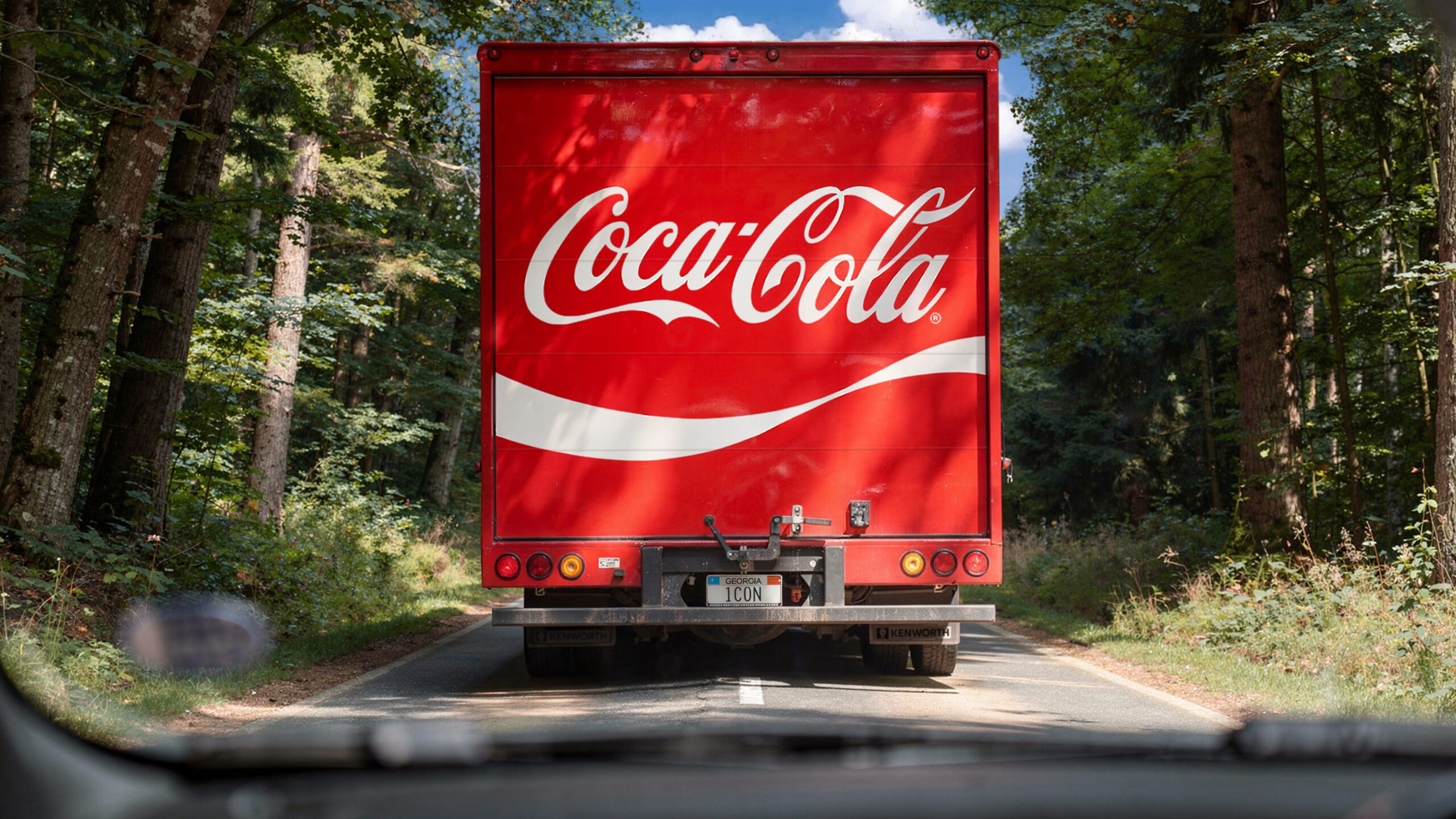 IImage 14: Coca-Cola rebrand material showing new design