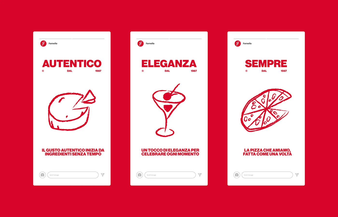 IImage 5: Fornello packaging graphics design layout branding