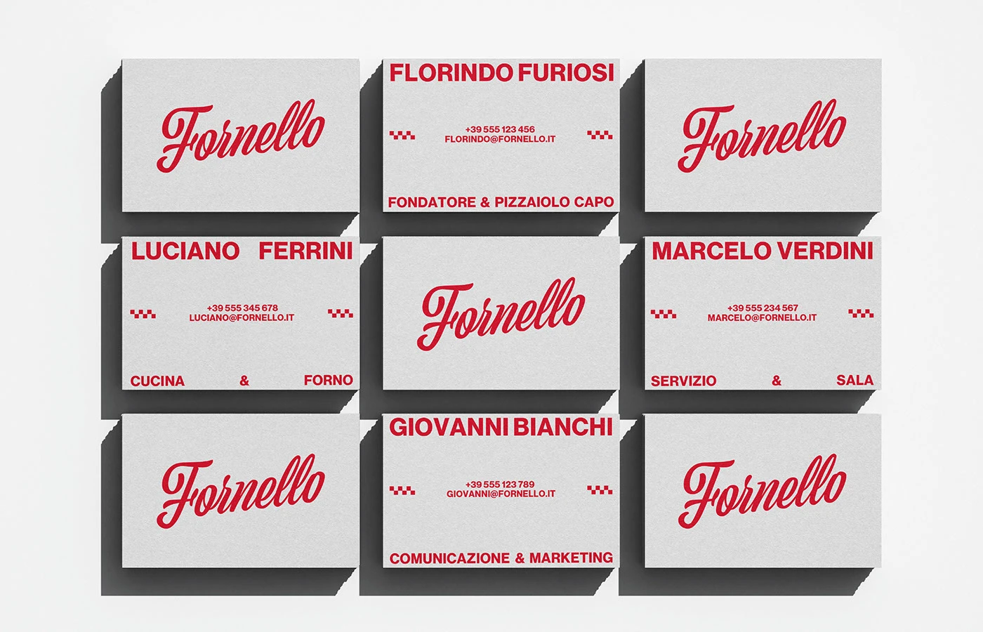 IImage 3: Fornello typography design details branding