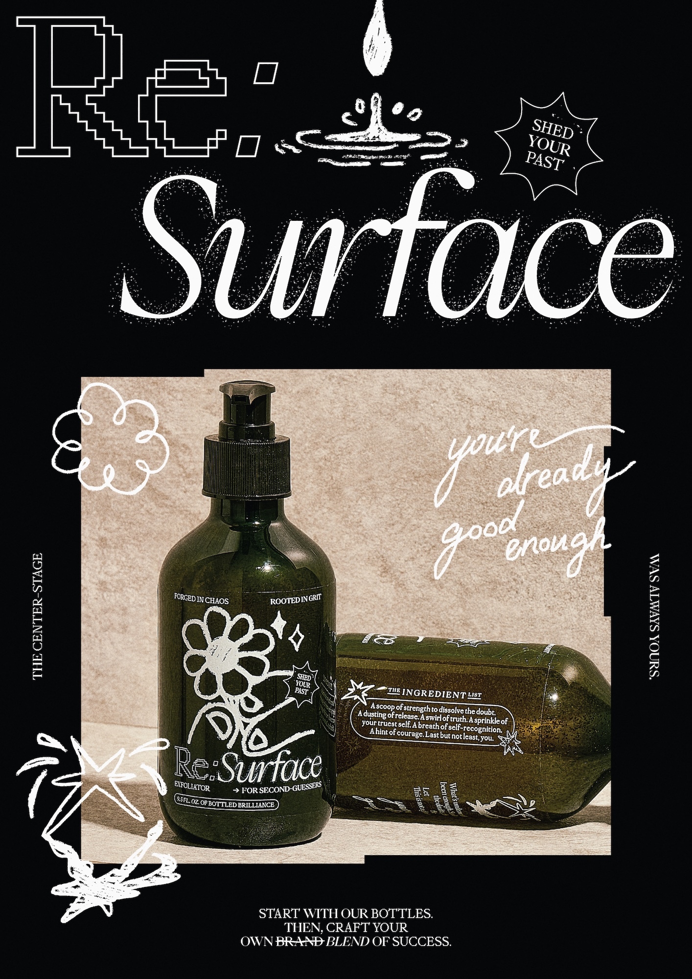 Image 4: House of Adjaycent tackles creative burnout through skincare design