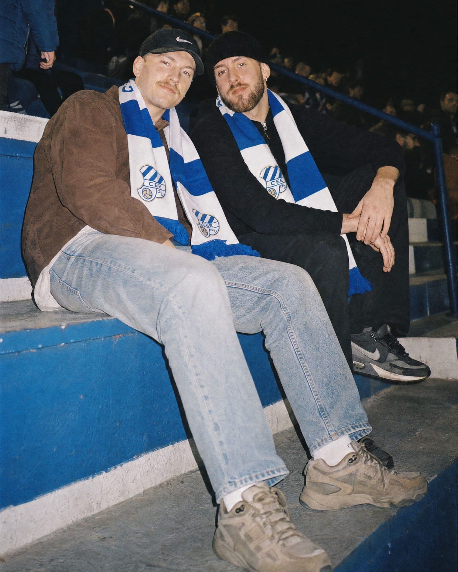 IImage 4: CE Europa matchday scarf color system design branding