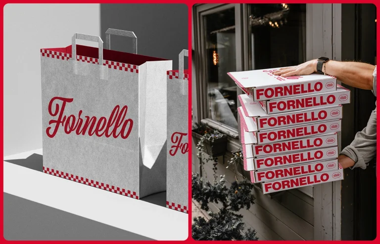 Fornello Bakery: A Warm and Structured Branding System Fornello Bakery: A Warm and Structured Branding System - IImage 2: Fornello brand design asset detail branding