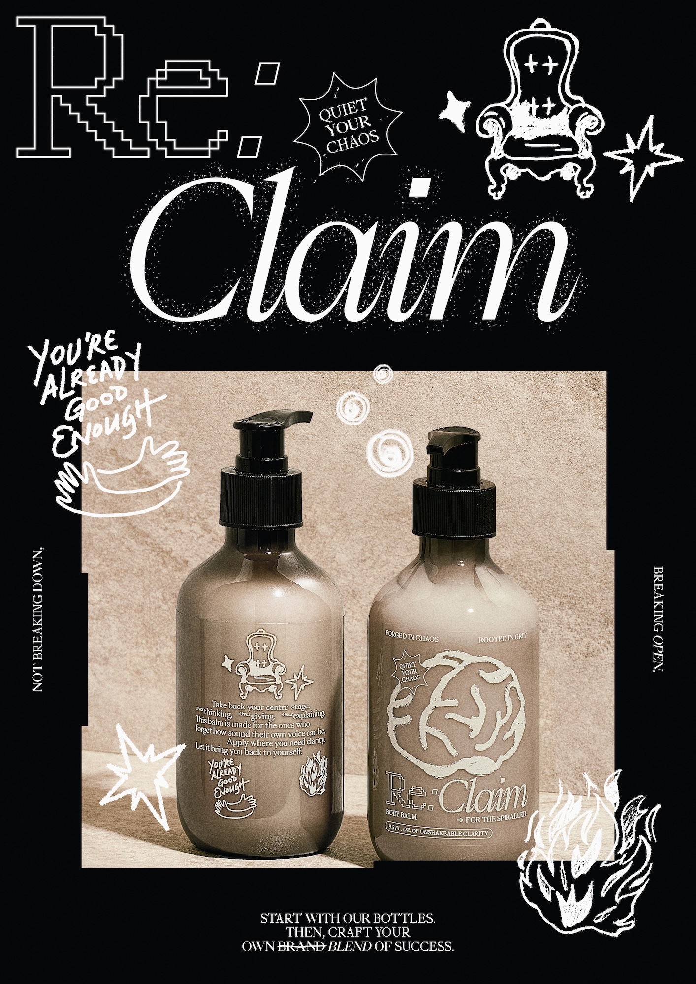 Image 6: House of Adjaycent tackles creative burnout through skincare design