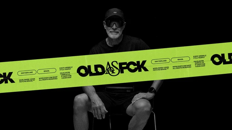 Streetwear Branding and Visual Identity for OLD AS FCK Streetwear Branding and Visual Identity for OLD AS FCK - IImage 1: OLD AS FCK logo mark hero apparel mockup branding