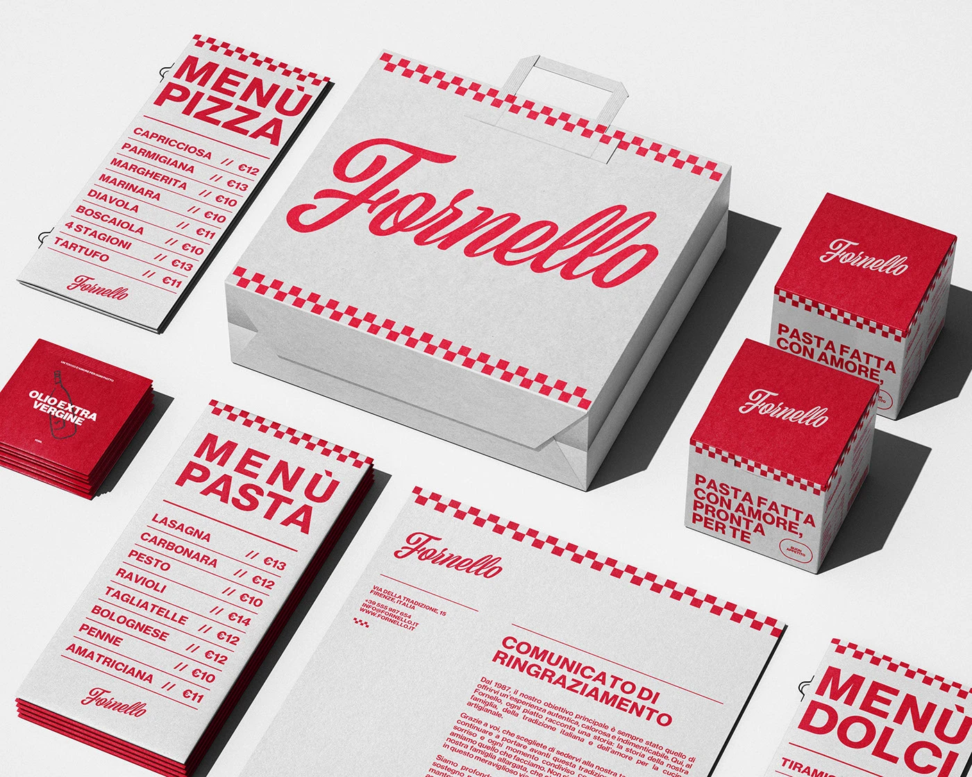 IImage 1: Fornello branding hero packaging mockup design