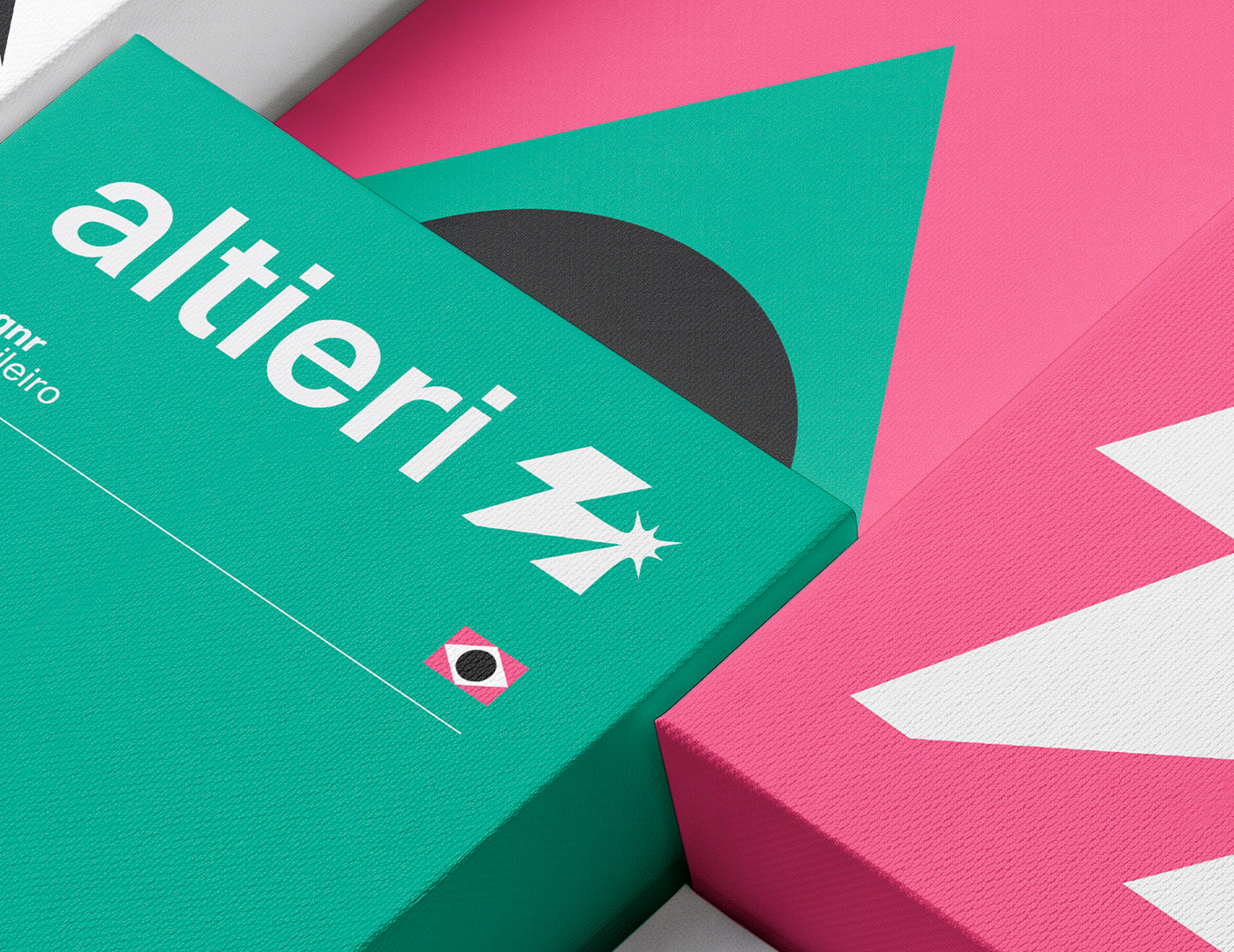 Image 6: Altieri Victor branding merchandise layout design