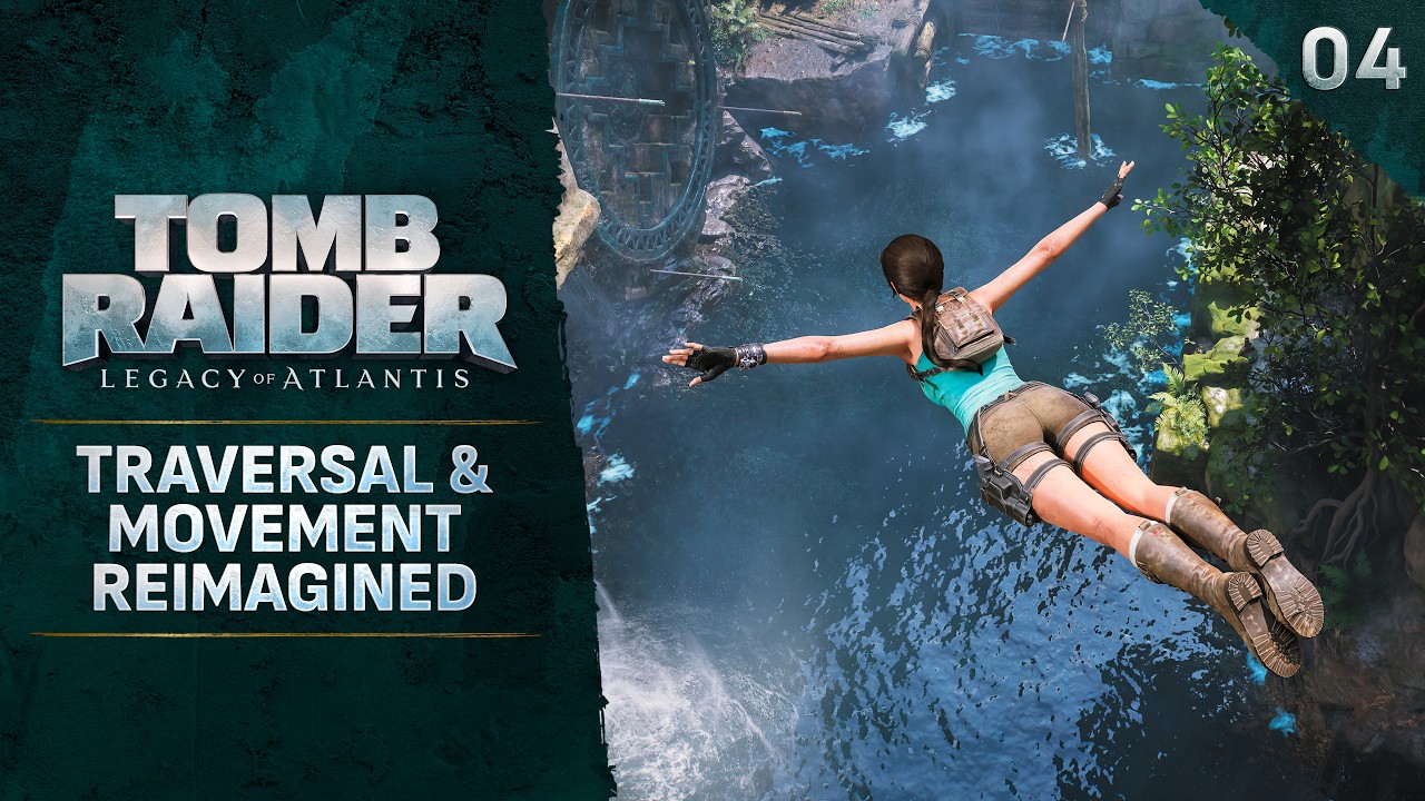 Image 9: Tomb Raider: Legacy of Atlantis - Traversal & Movement Reimagined - YouTube