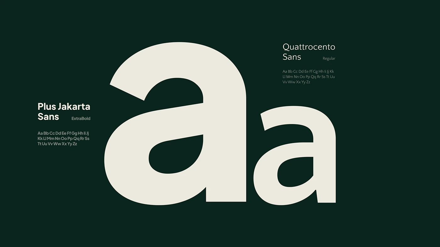 Image 4: Pine & Fog branding color system design
