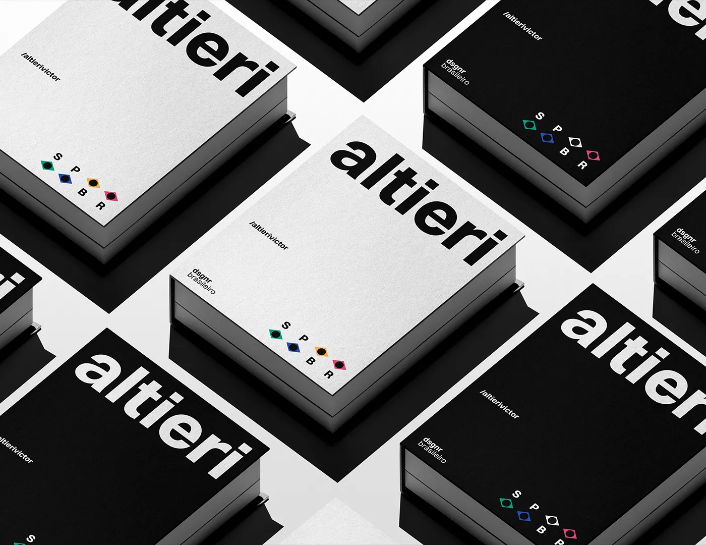 Img08 - Victor Altieri Updates Studio Identity With Geometric Branding