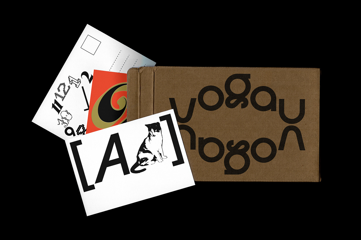 Image 1: Vogau | Visual Identity branding hero layout mockup