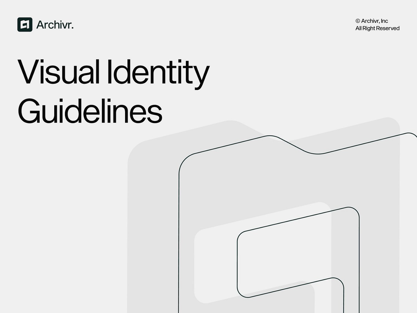 Image 3: Archivr. typography detail — branding visual identity grid layout typography archivr by LAIN Branding