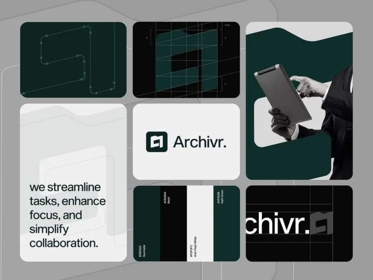 Archivr: Systemizing Task Management Identity with LAIN Branding Img08 - Archivr: Systemizing Task Management Identity with LAIN Branding