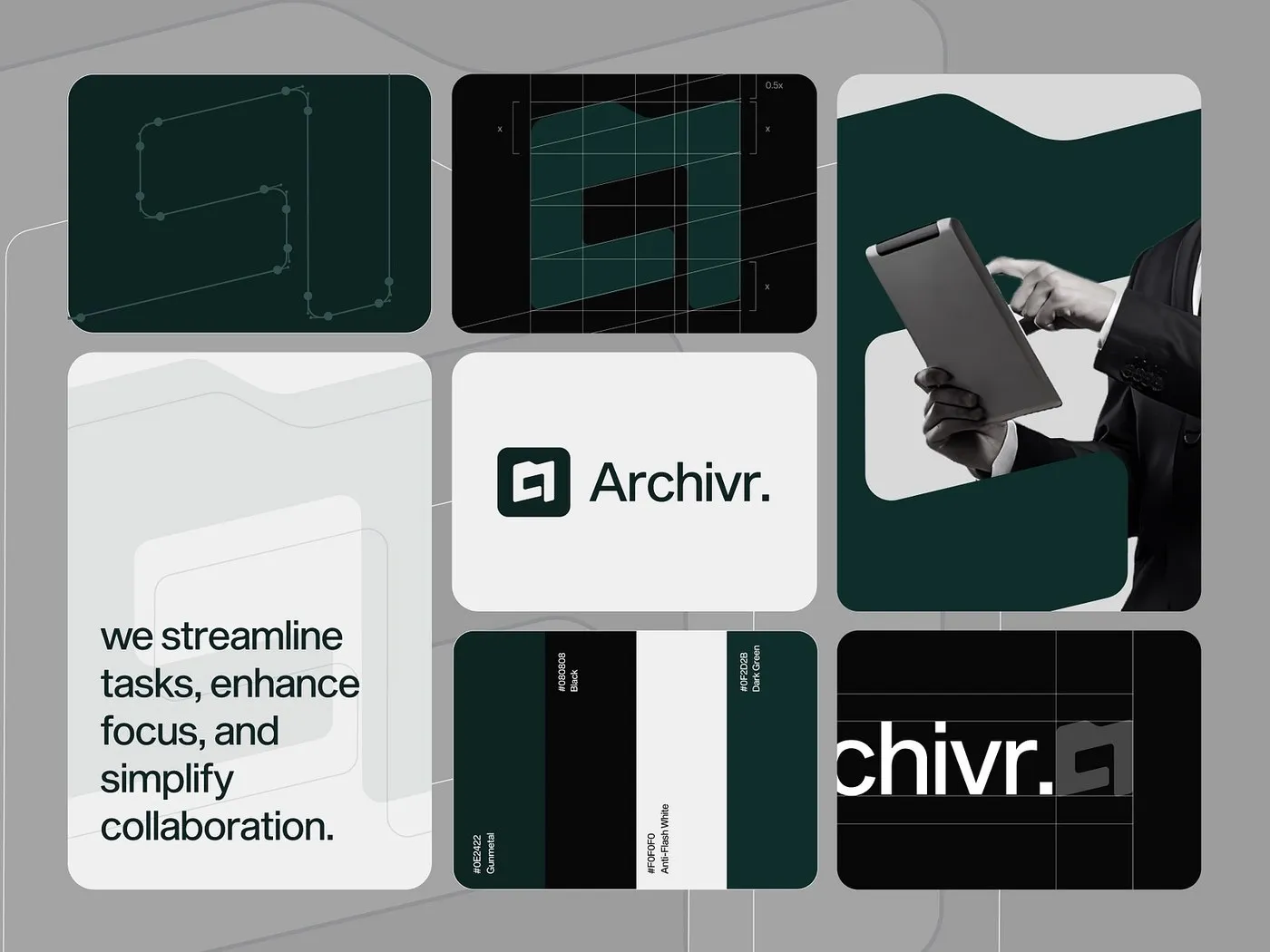 Archivr: Systemizing Task Management Identity with LAIN Branding