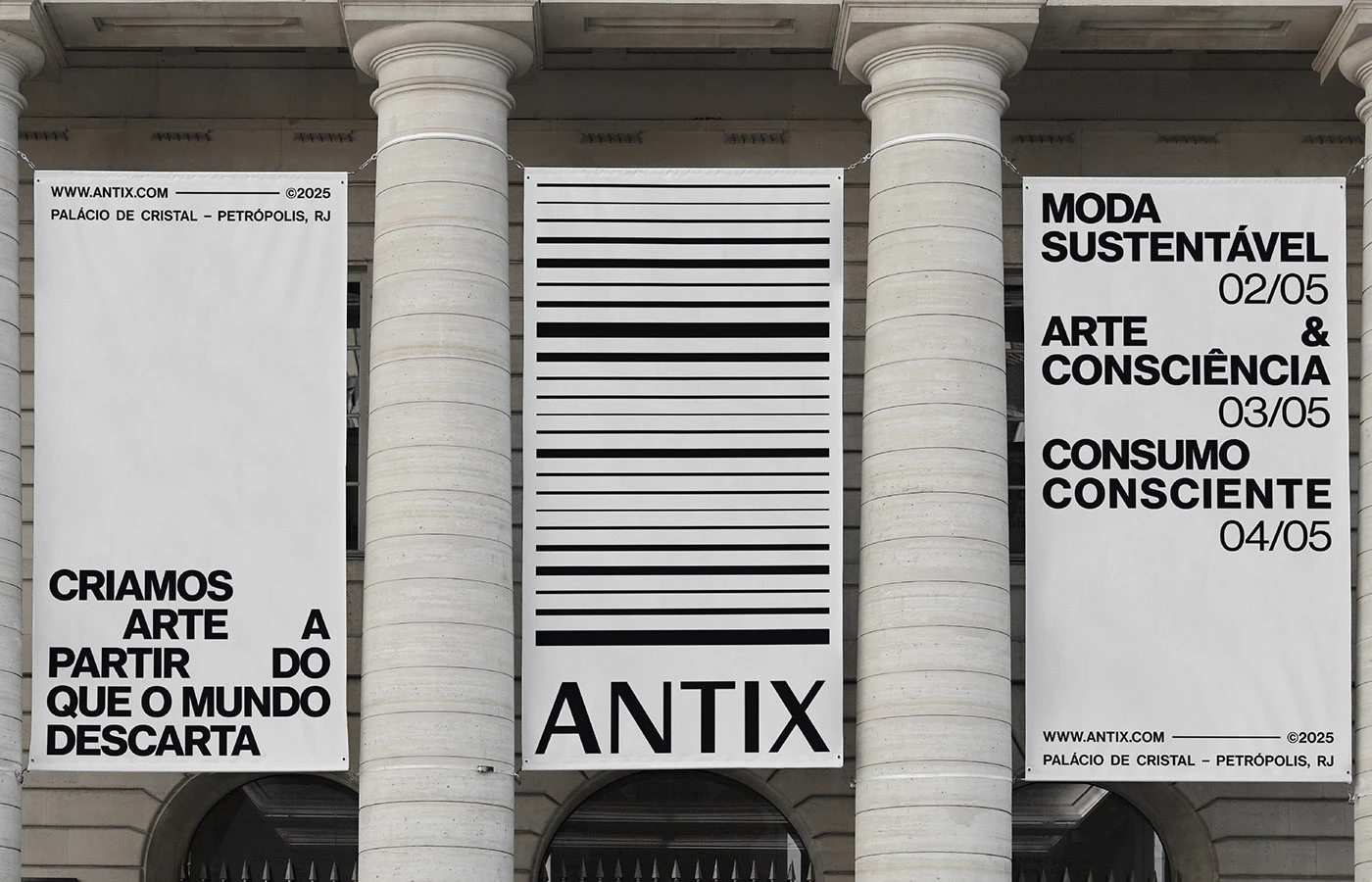 Image 6: Antix stationary visual design details branding