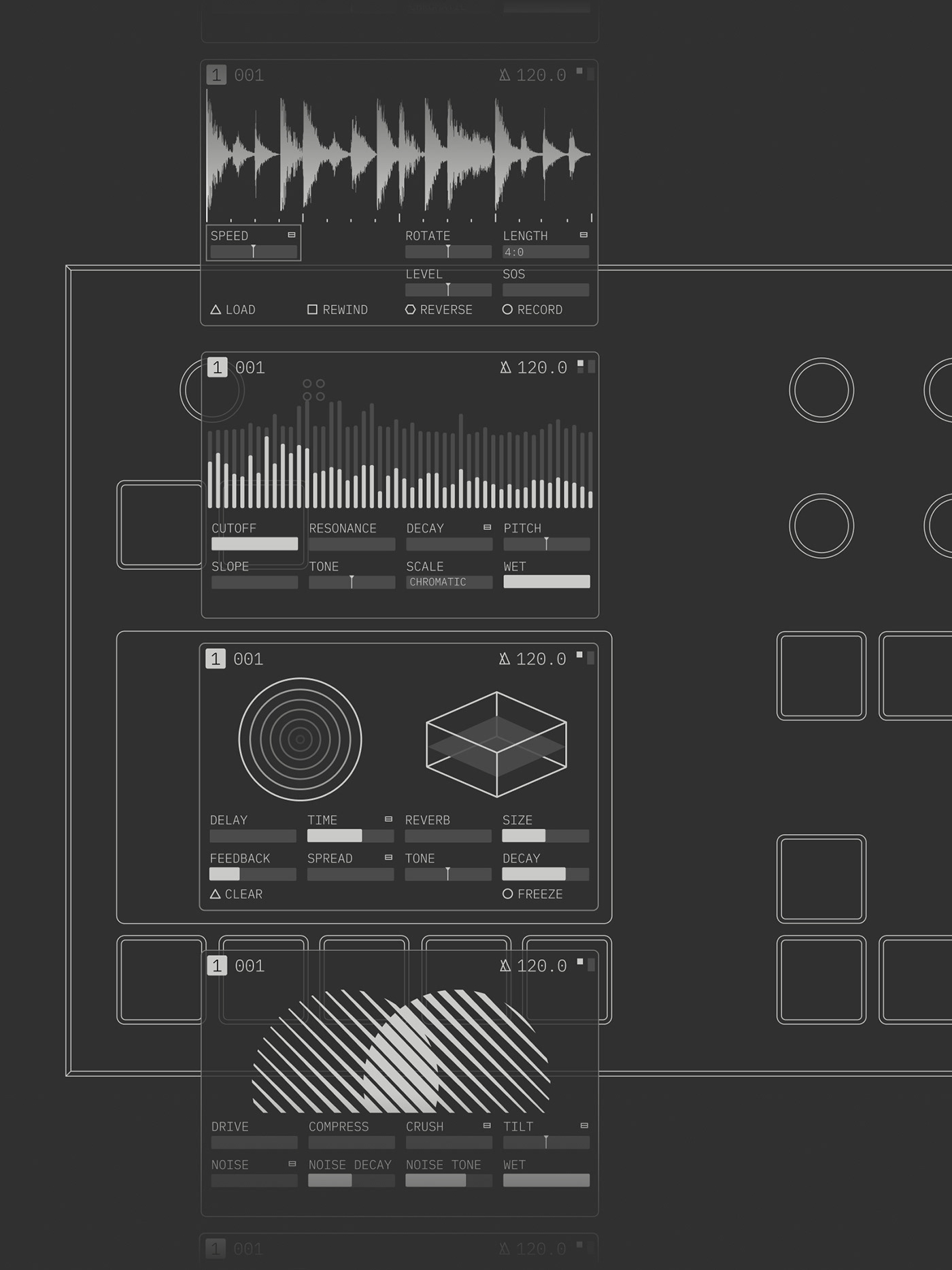 Image 4: Torso Electronics branding color system design