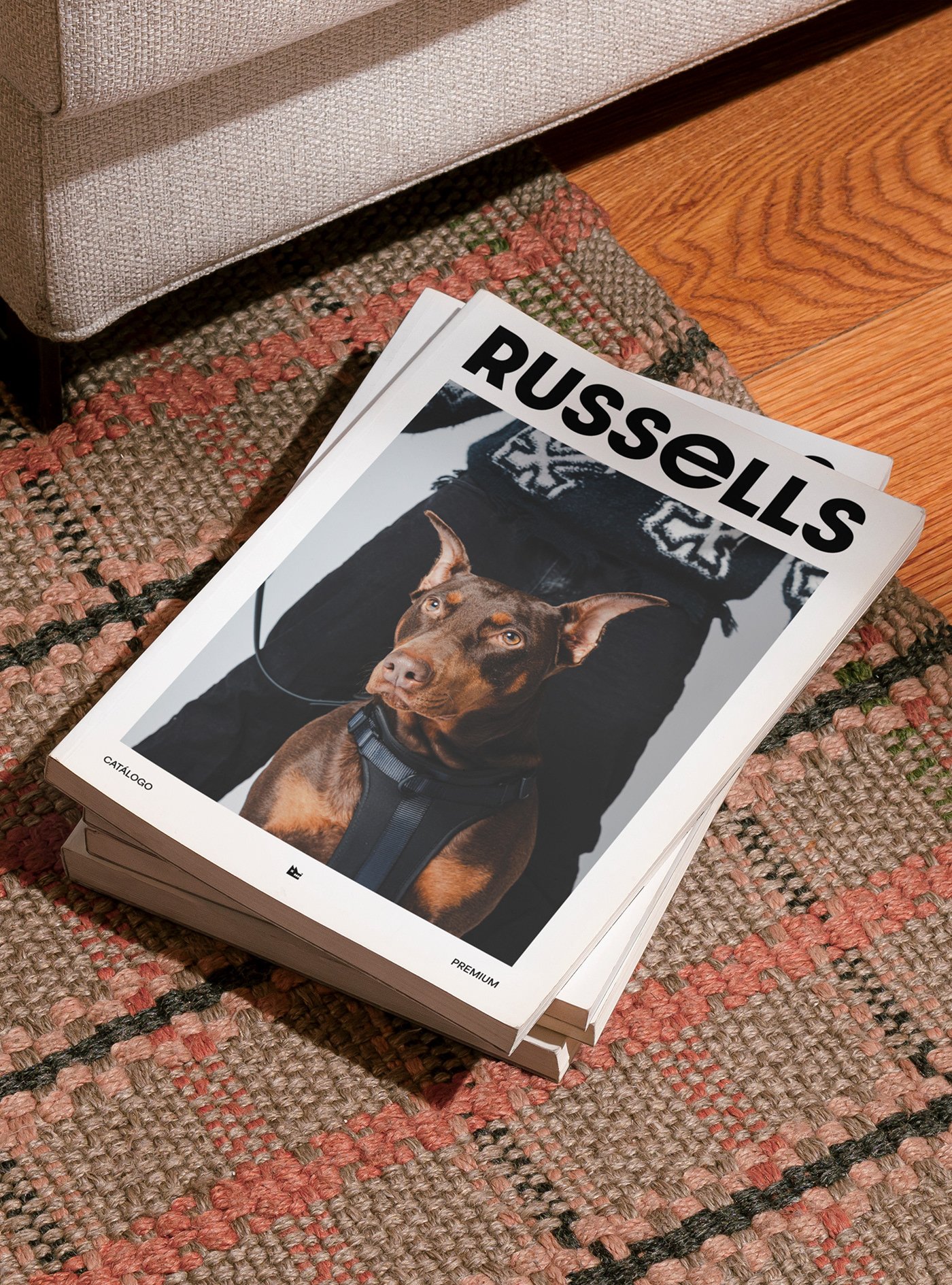 Image 6: Russells branding stationary visual details