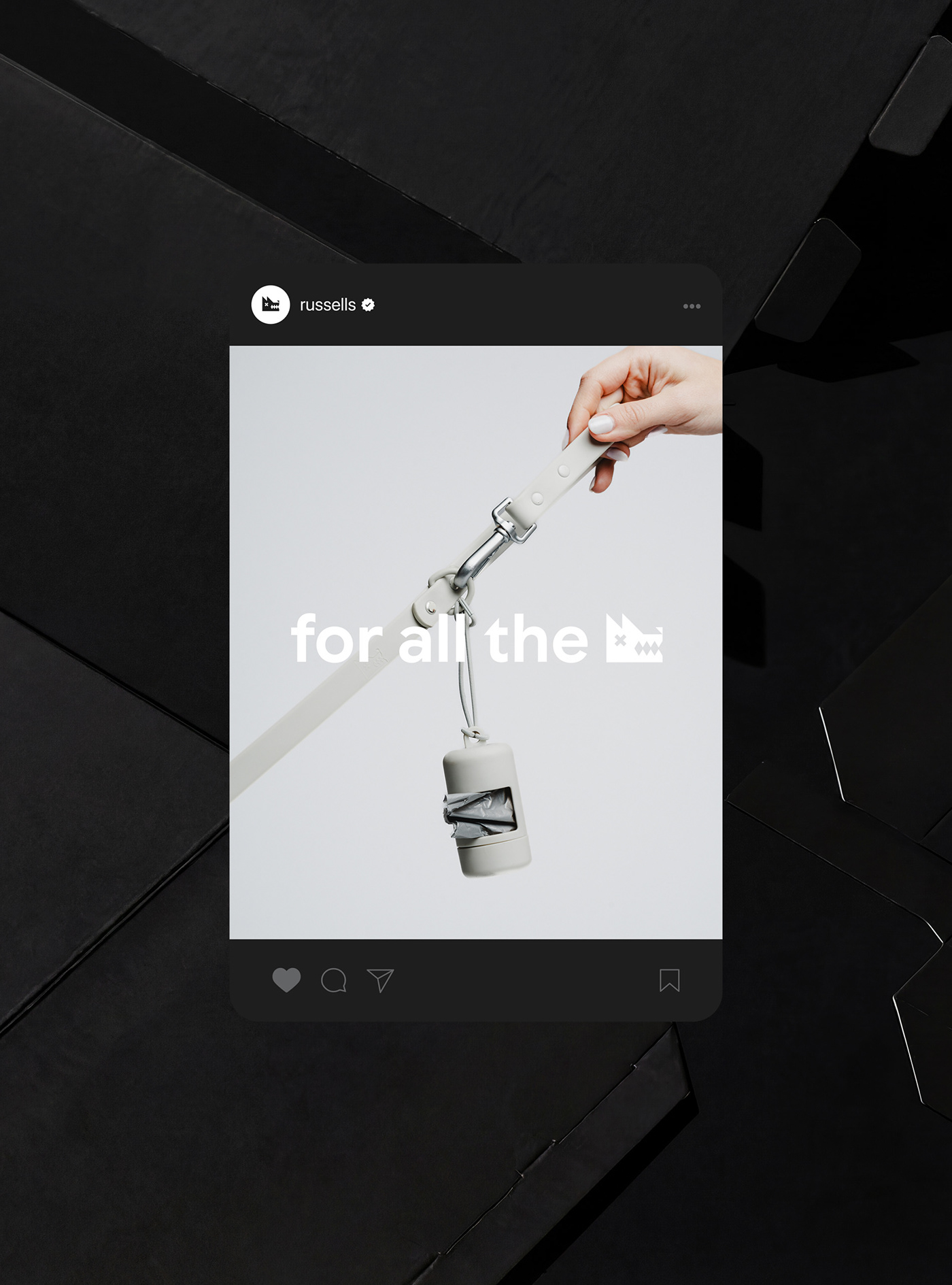 Image 8: Russells branding mobile app UI mockup