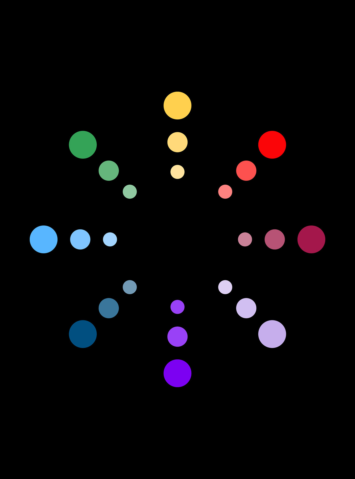 Image 4: Russells branding color system design