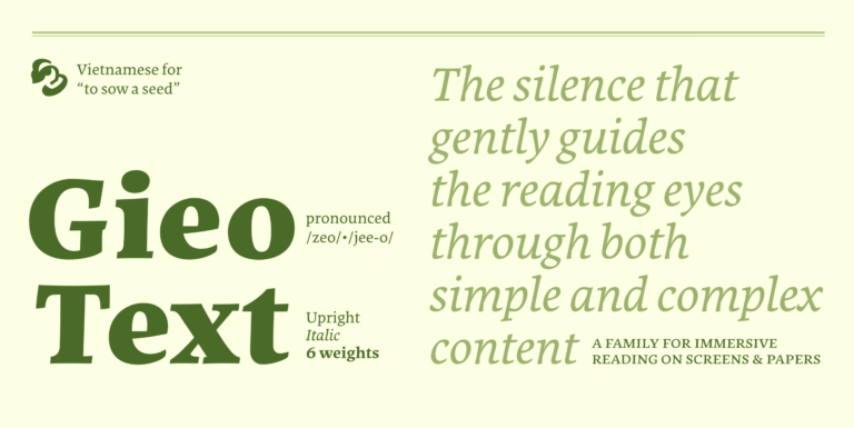 Gieo Text: A Venetian-Inspired Typeface for Digital Reading by Linh Nguyễn Img01 - Gieo Text: A Venetian-Inspired Typeface for Digital Reading by Linh Nguyễn
