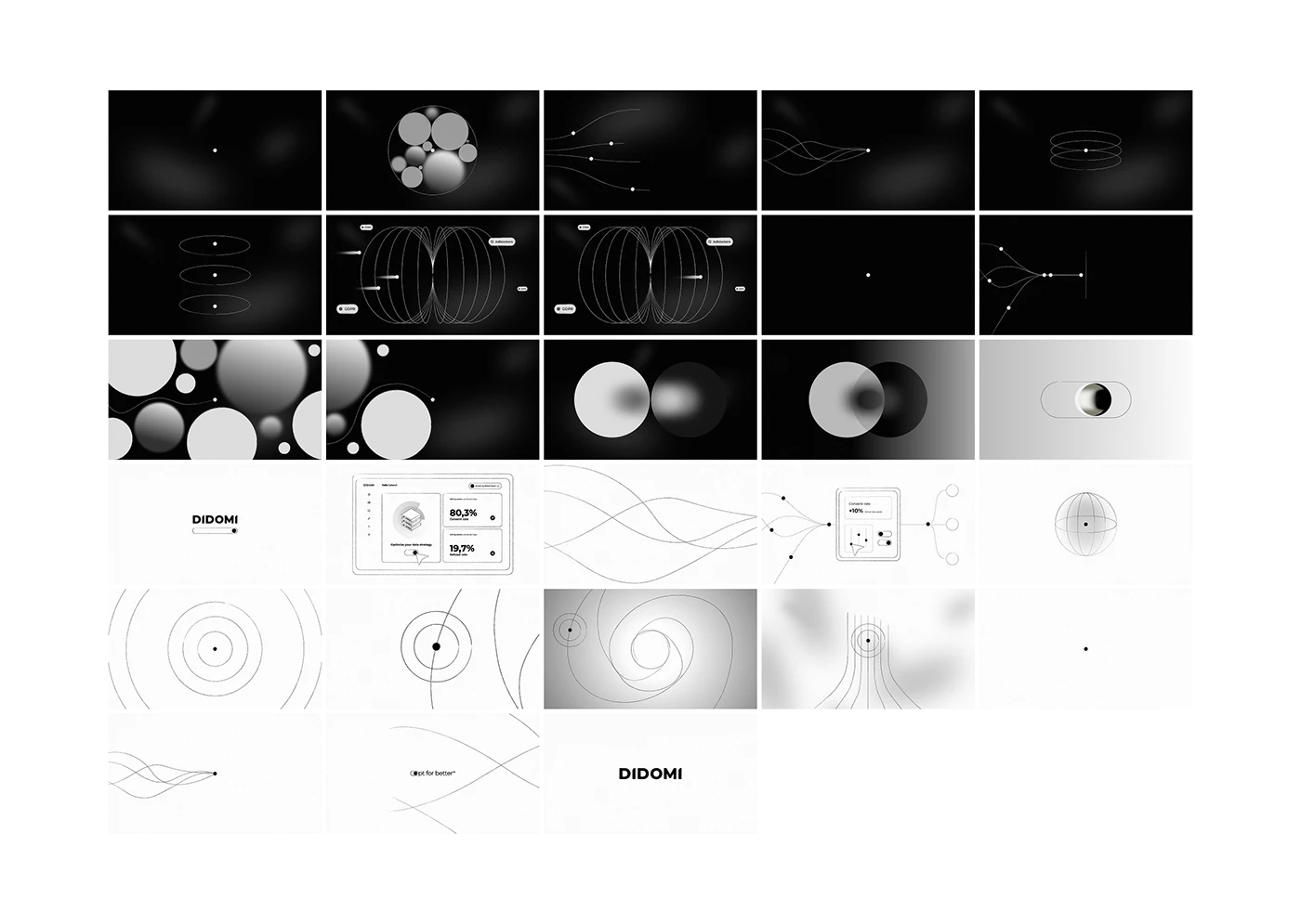 Image 1: motion graphics after effects animation motion design branding abstract design