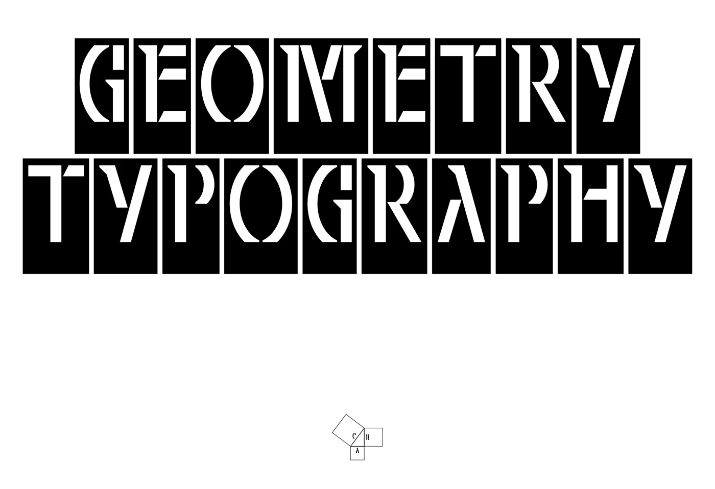 Image 10: font Typeface typography math geometric geometry font design Display type design vietnam