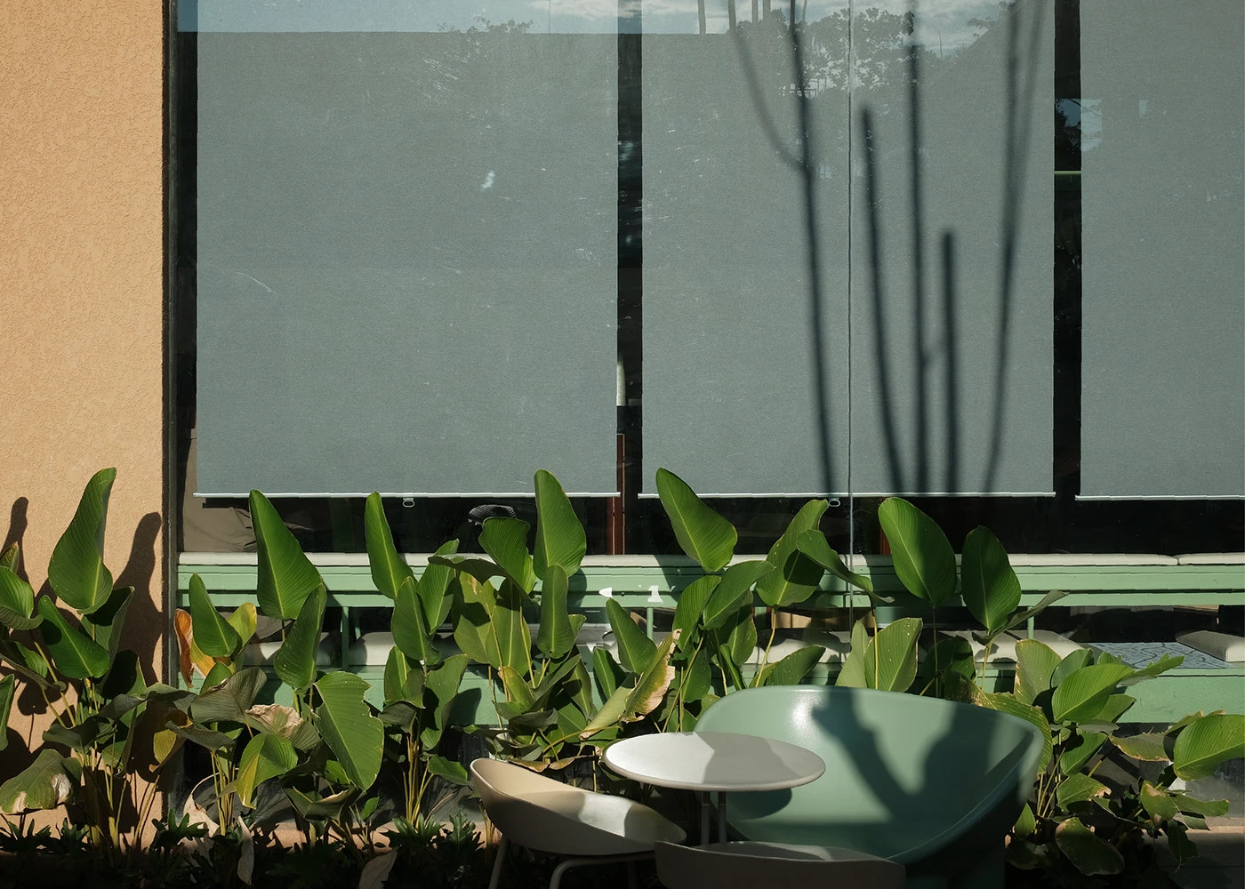 Image 2: Moos patio seating color system design branding