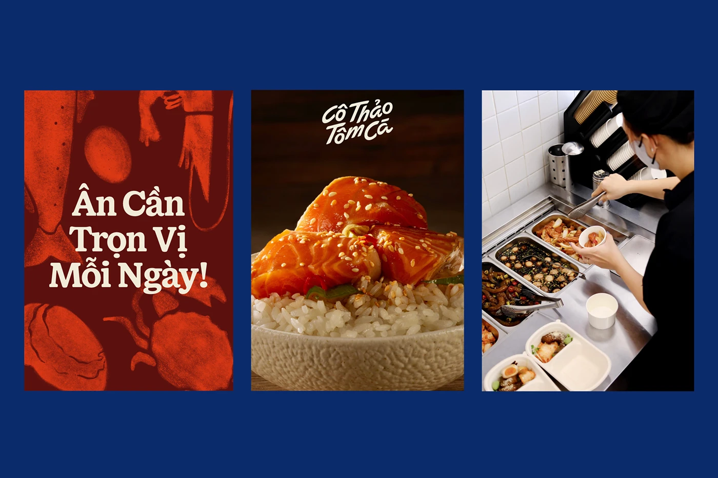 Image 23: vietnam restaurant brand identity branding ILLUSTRATION Logo Design visual identity design brand guidelines