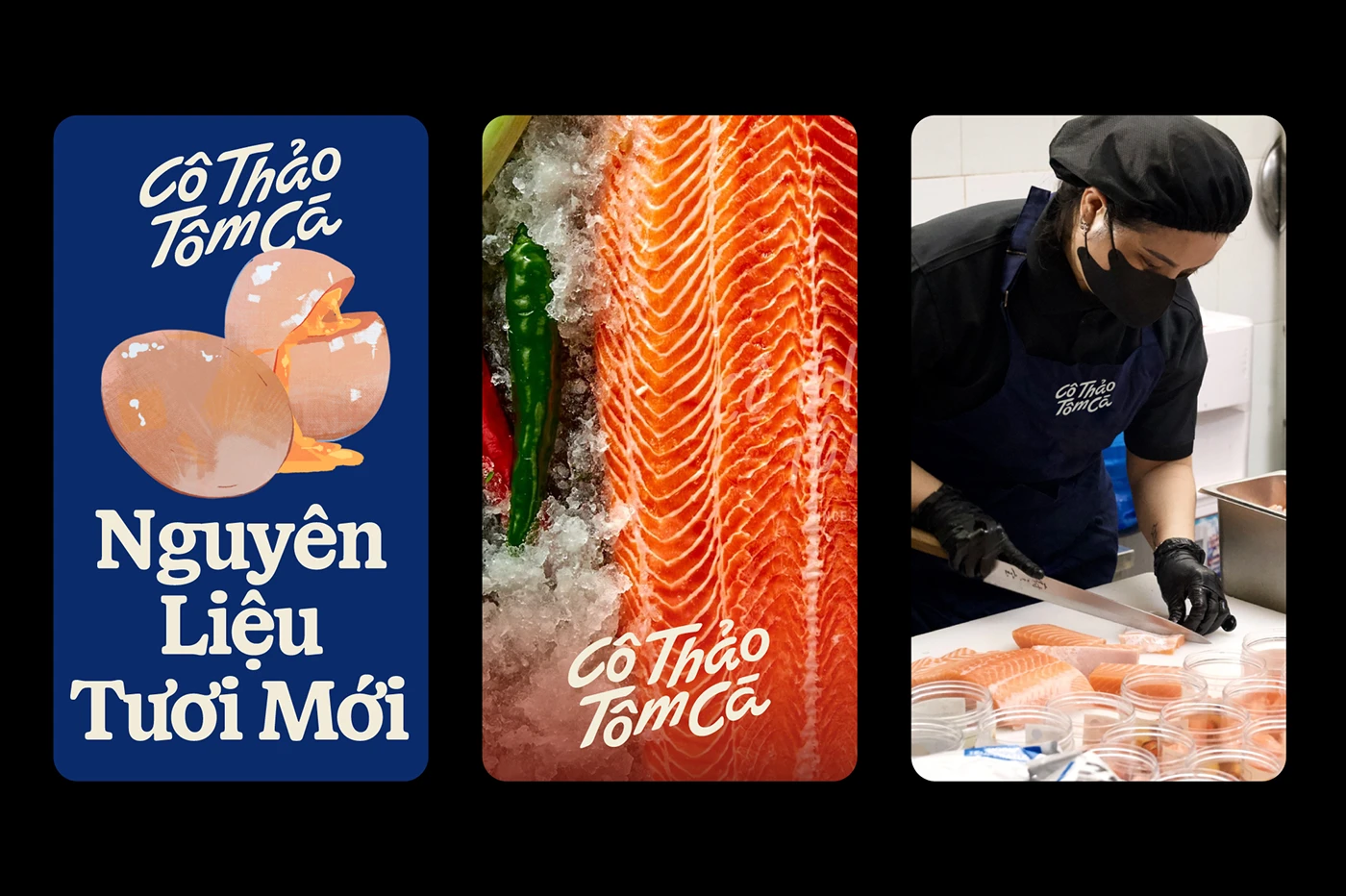 Image 18: vietnam restaurant brand identity branding ILLUSTRATION Logo Design visual identity design brand guidelines