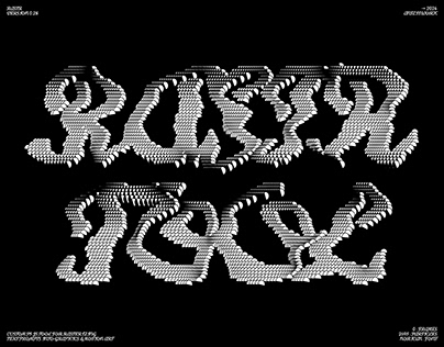 Image 25: RASTR → Typography Art Web Tool