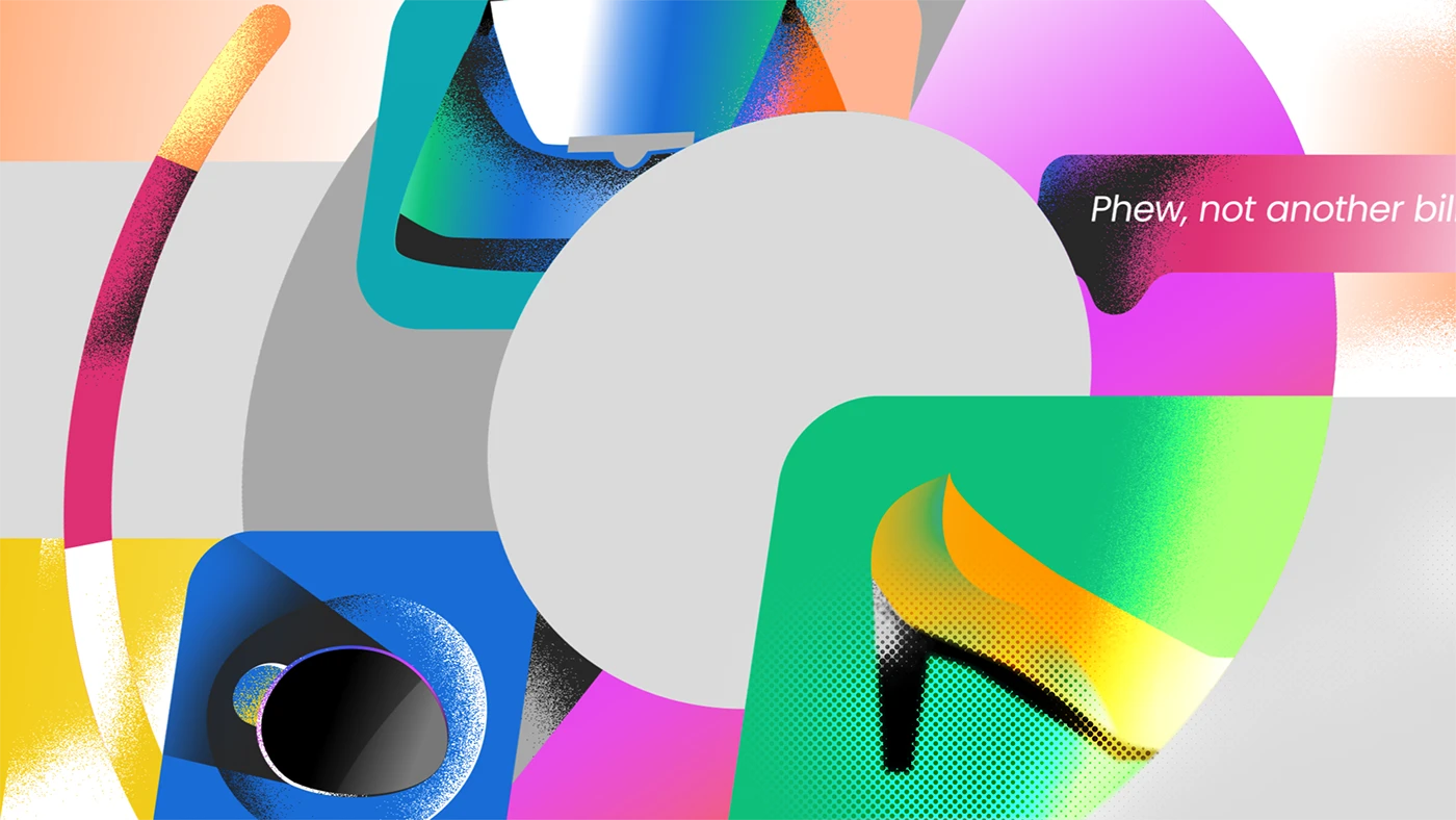 Image 8: motion design 2D Animation after effects Illustrator