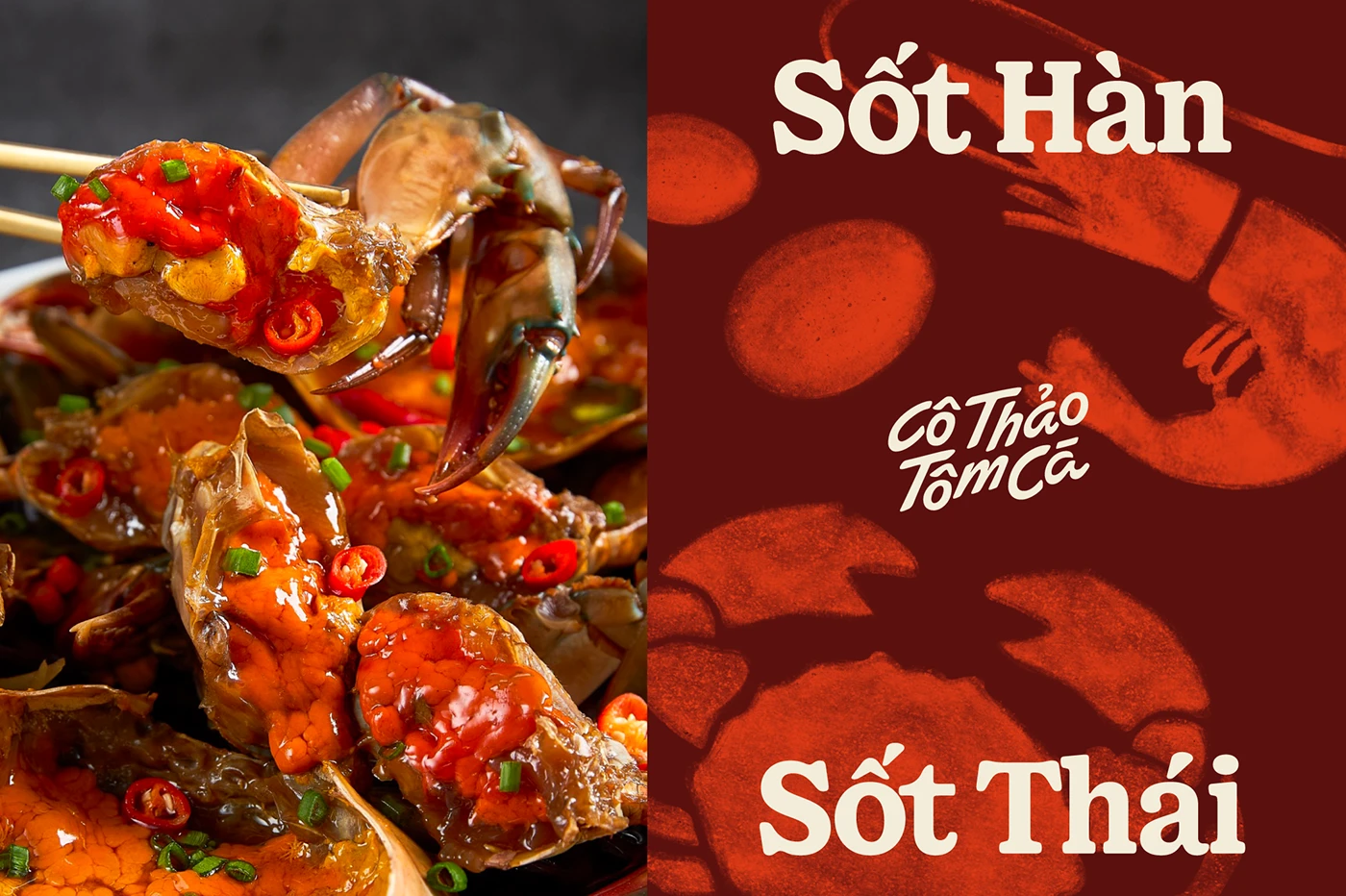 Image 11: vietnam restaurant brand identity branding ILLUSTRATION Logo Design visual identity design brand guidelines