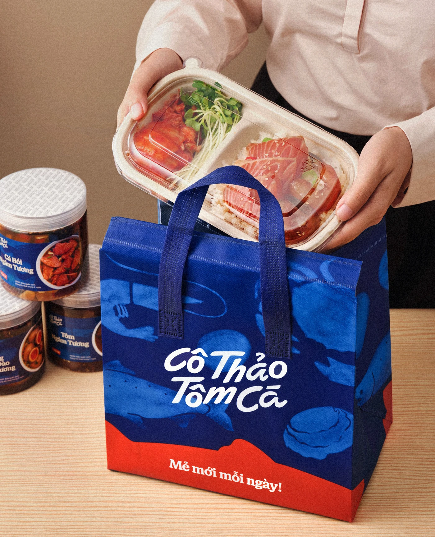 Image 22: vietnam restaurant brand identity branding ILLUSTRATION Logo Design visual identity design brand guidelines