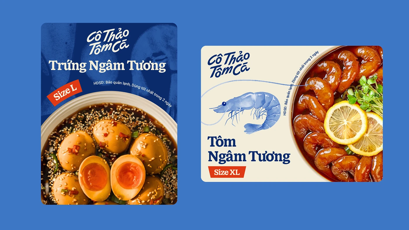 Image 21: vietnam restaurant brand identity branding ILLUSTRATION Logo Design visual identity design brand guidelines