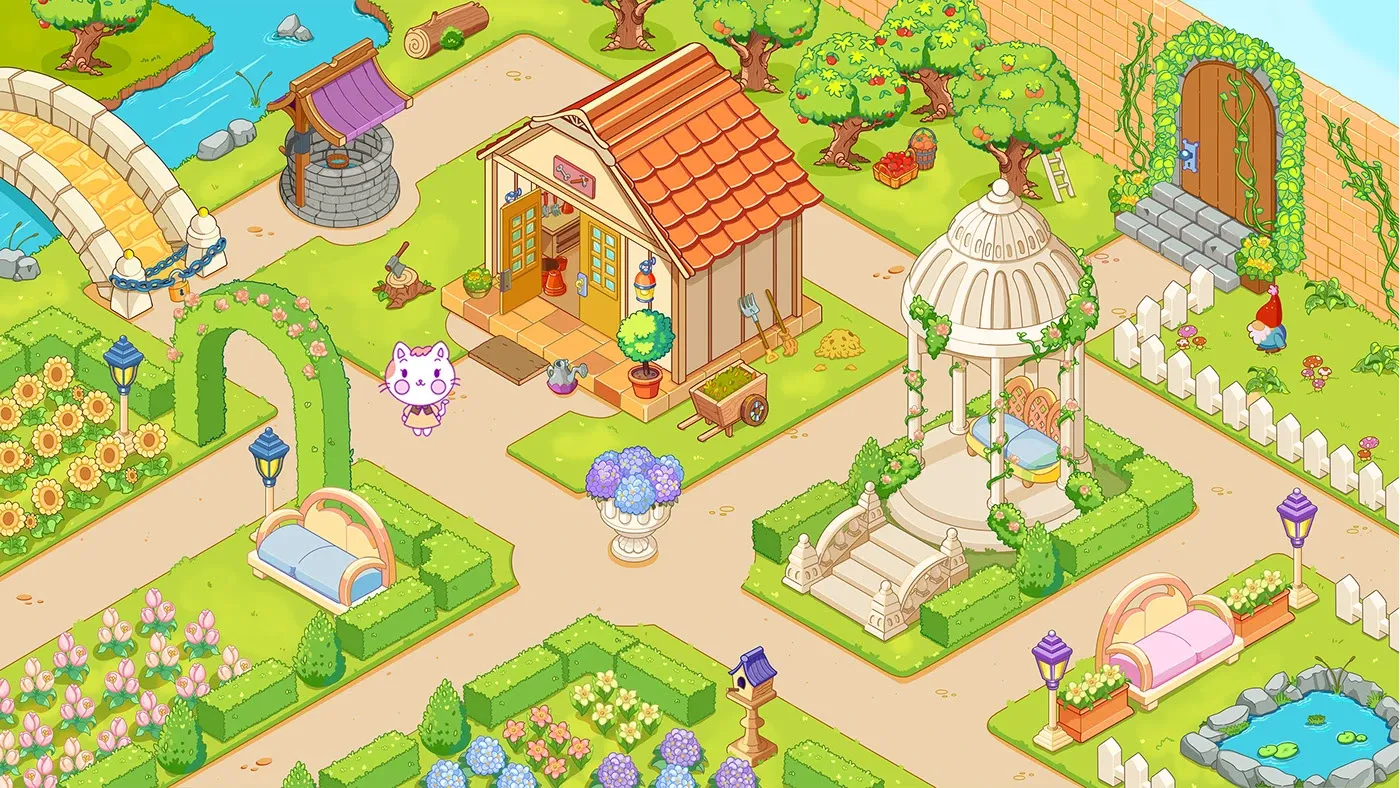 The Secret Garden: Cozy Game Asset Design by Rose Guedes