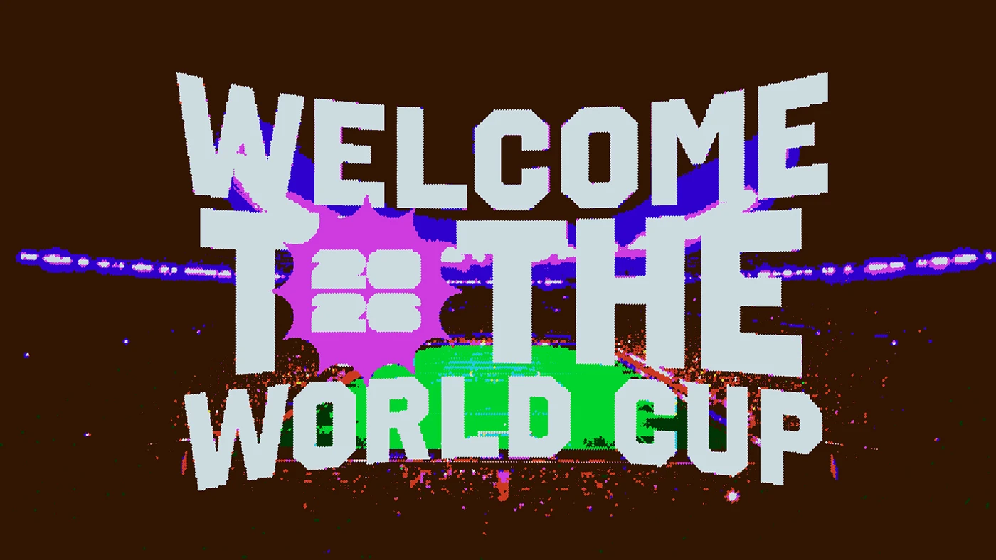 Image 11: world cup soccer motion graphics motion design type design typography type kinetic typography lettering Retro