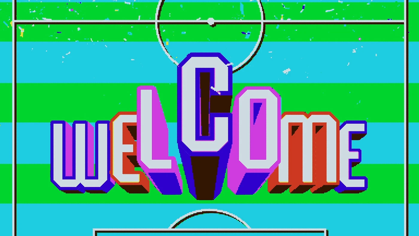 Image 19: world cup soccer motion graphics motion design type design typography type kinetic typography lettering Retro