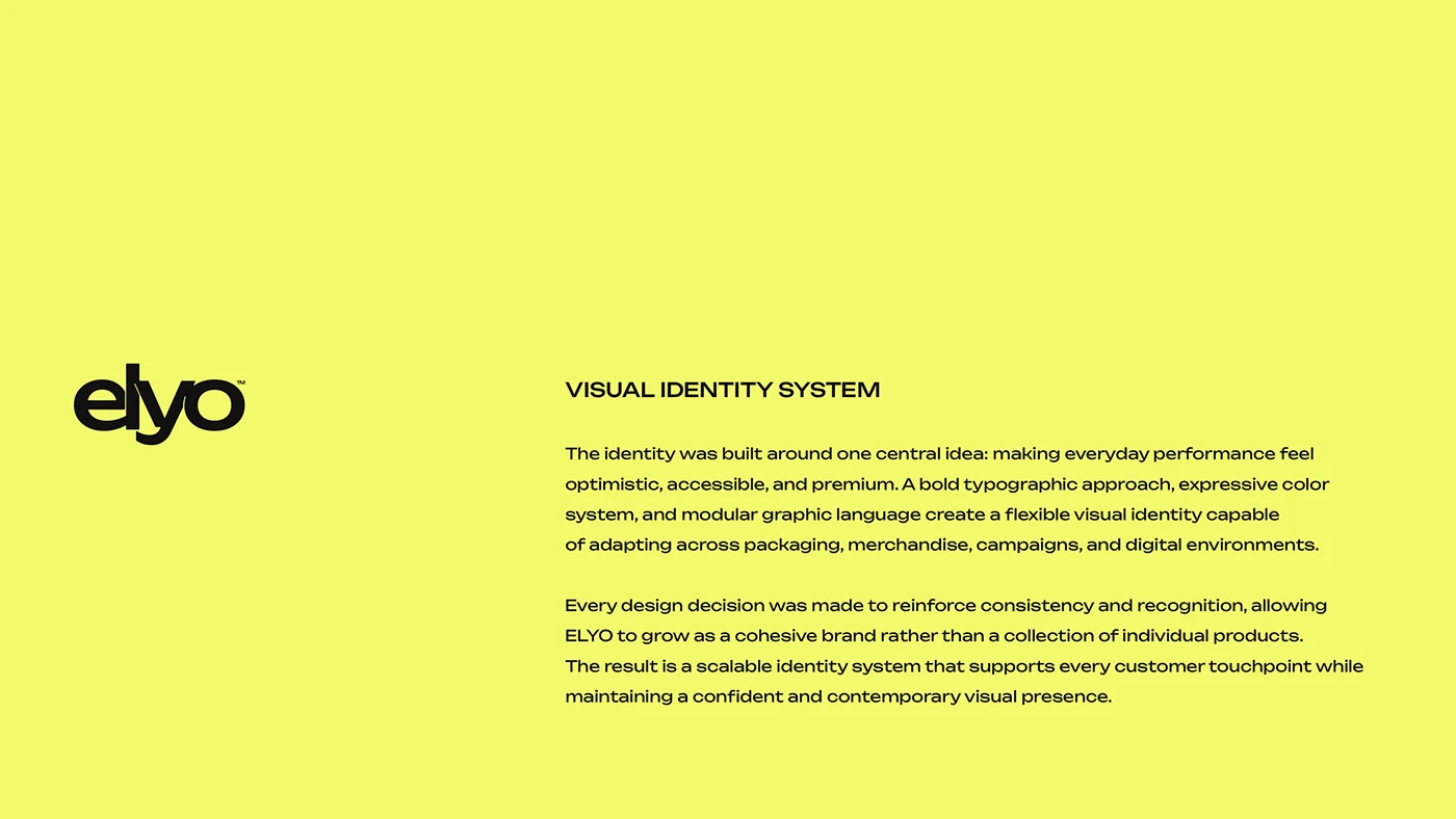 Image 6: ELYO Brand Identity stationary visual design details branding