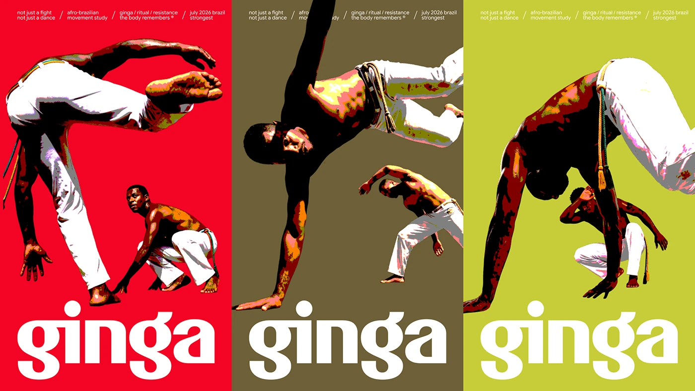 Image 9: Ginga print identity and branding collateral details