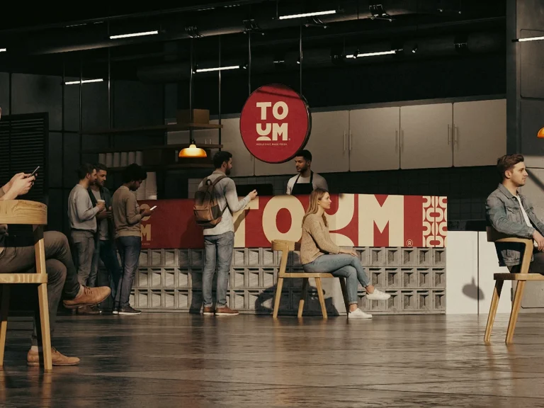 TOUM Packaging and Identity System by Kashyap Bhatt - Image 6: TOUM packaging paper wrap and iconographic stamps