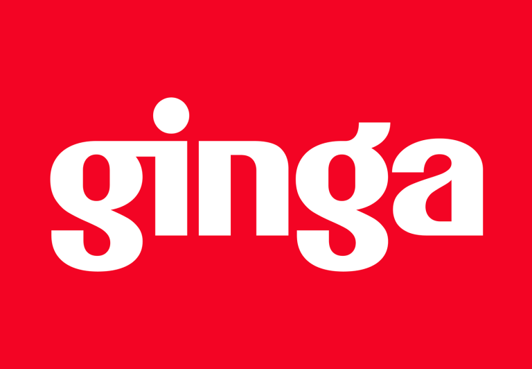 Capturing Capoeira Movement: The Ginga Branding System by Mateus Bredoff - Image 1: Ginga capoeira identity and branding hero graphic by Mateus Bredoff