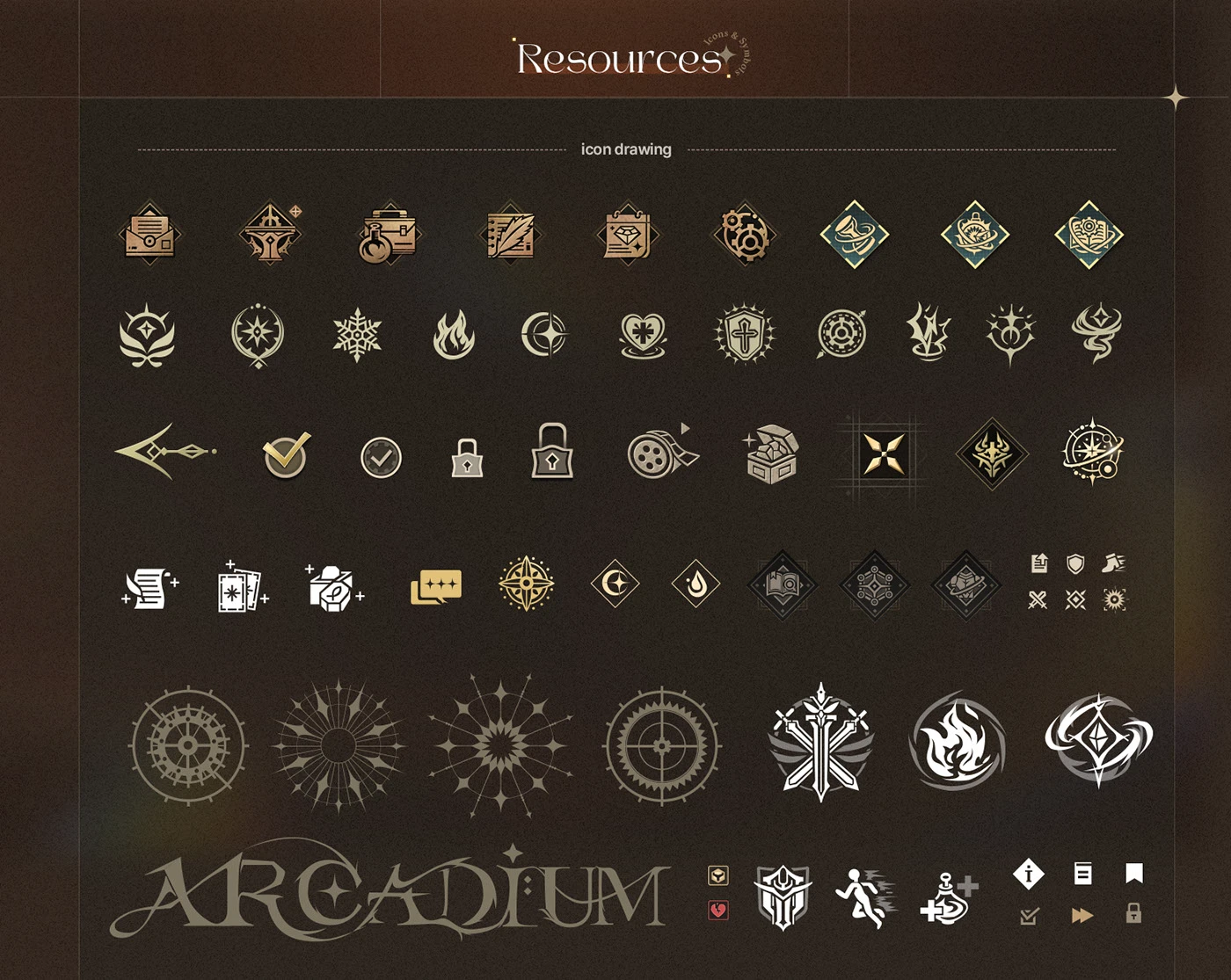 Image 18: game ui game design Game Art game artist mmorpg UI/UX fantasy rpg subculture mobile game