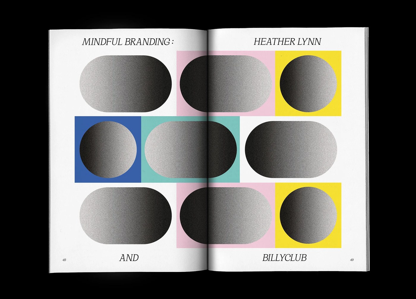 Image 2: flightmode exhibition identity catalogue heather lynn billyclub poster layout artwork