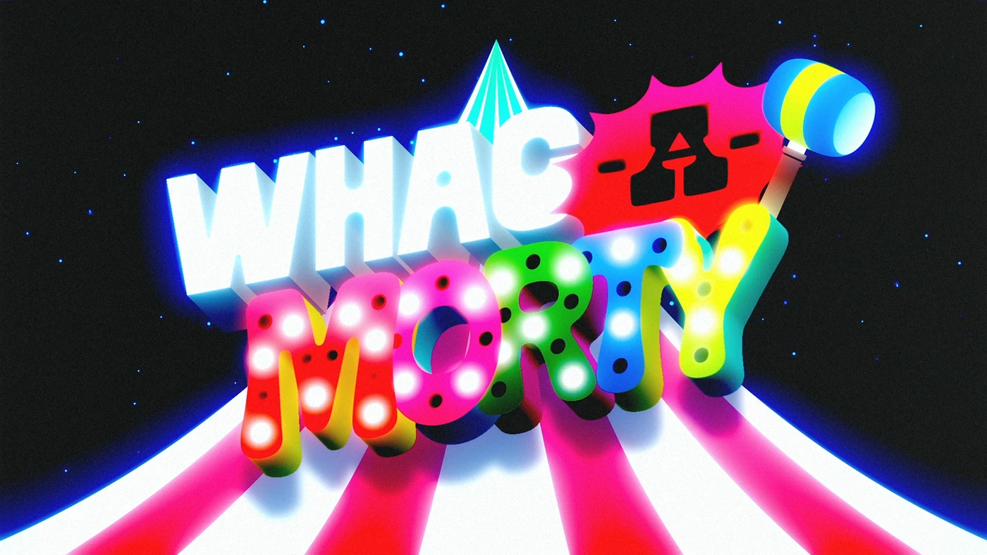 Image 1: Adult Swim Ident motion design motion graphics ILLUSTRATION Character design rick and morty typography lettering surreal