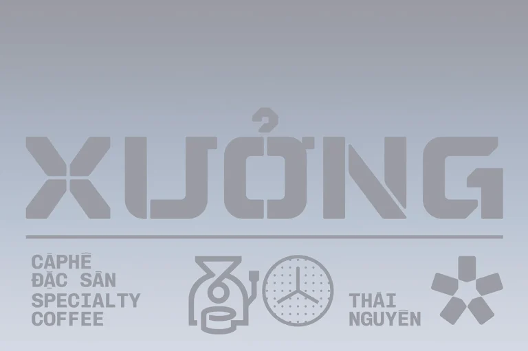 Inside the Raw and Warm Branding of Xuong Caphe by Ton Bui - Image 7: Xuong Caphe branding merchandise layout design