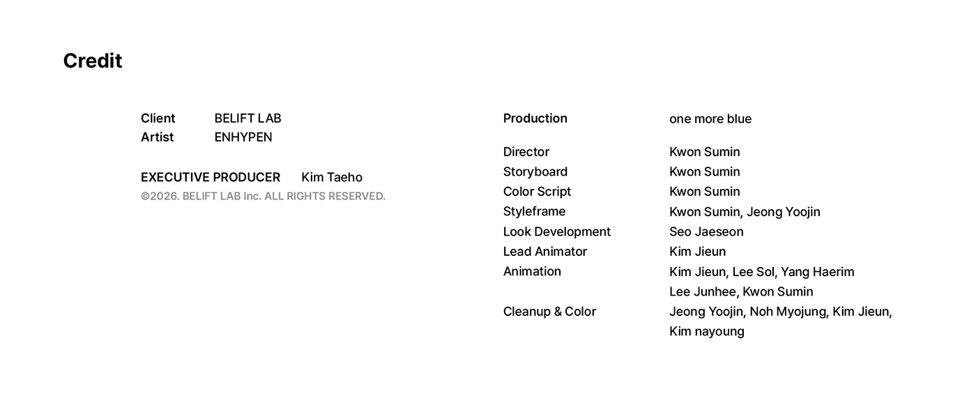 Image 54: MV animation 2D 2D Animation Character styleframes kpop Enhypen motion graphics after effects